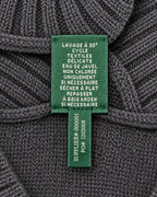 Ralph Lauren Strickjacke mit Schalkragen in Schwarz, Größe L – Pflegeetikett