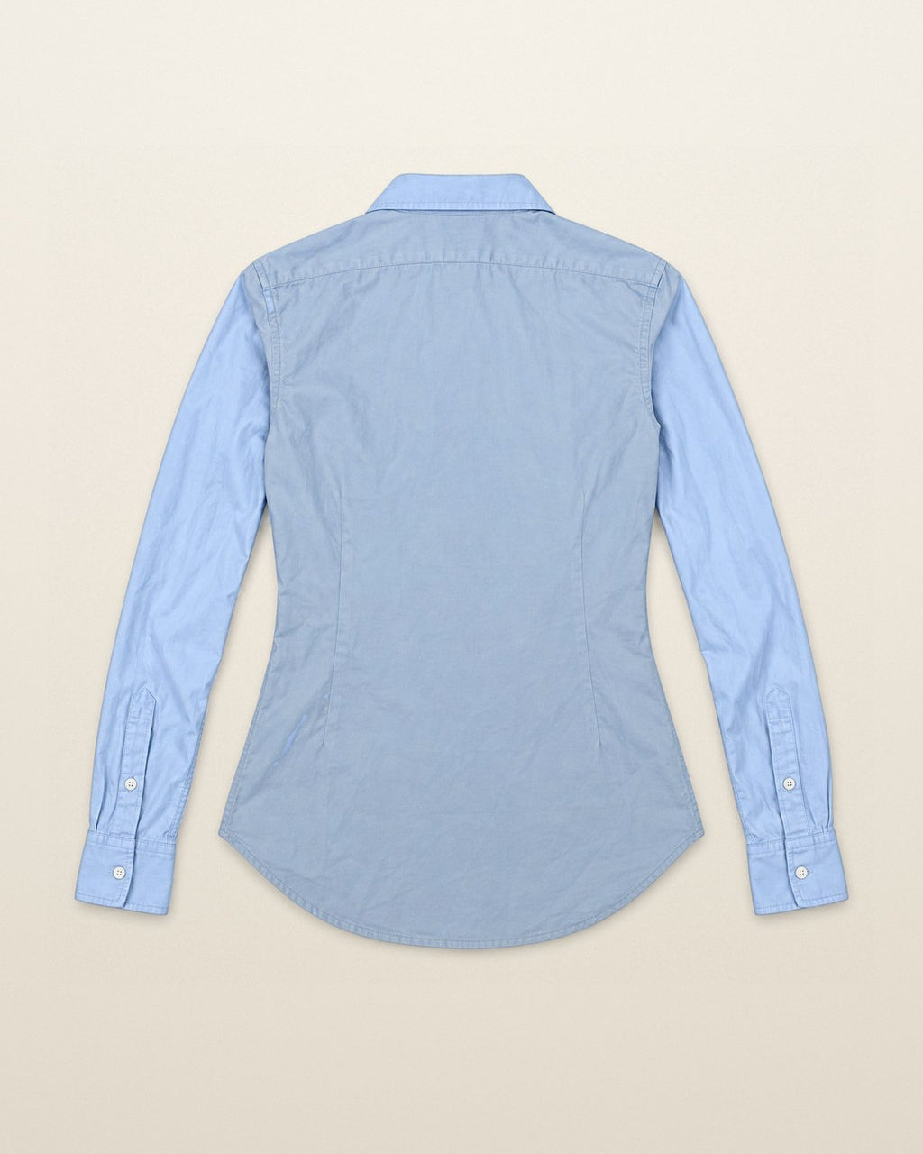 Ralph Lauren Oxford-Hemd in Hellblau, Größe S – Rückansicht