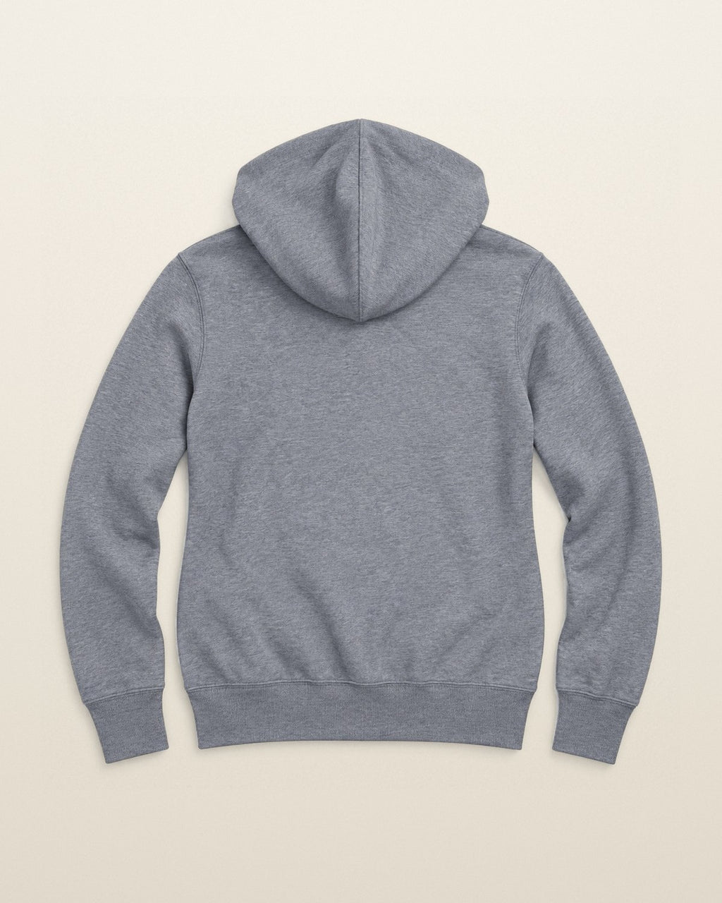 Ralph Lauren Kapuzenpullover in Grau meliert, Größe S – Rückansicht