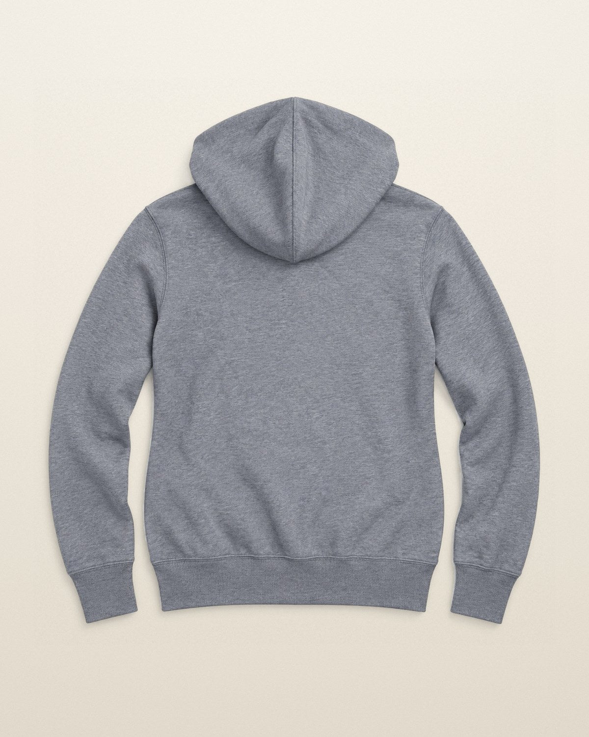 Ralph Lauren Kapuzenpullover in Grau meliert, Größe S – Rückansicht