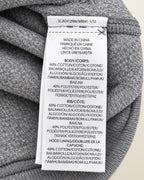 Ralph Lauren Kapuzenpullover in Grau meliert, Größe S – Pflegeetikett