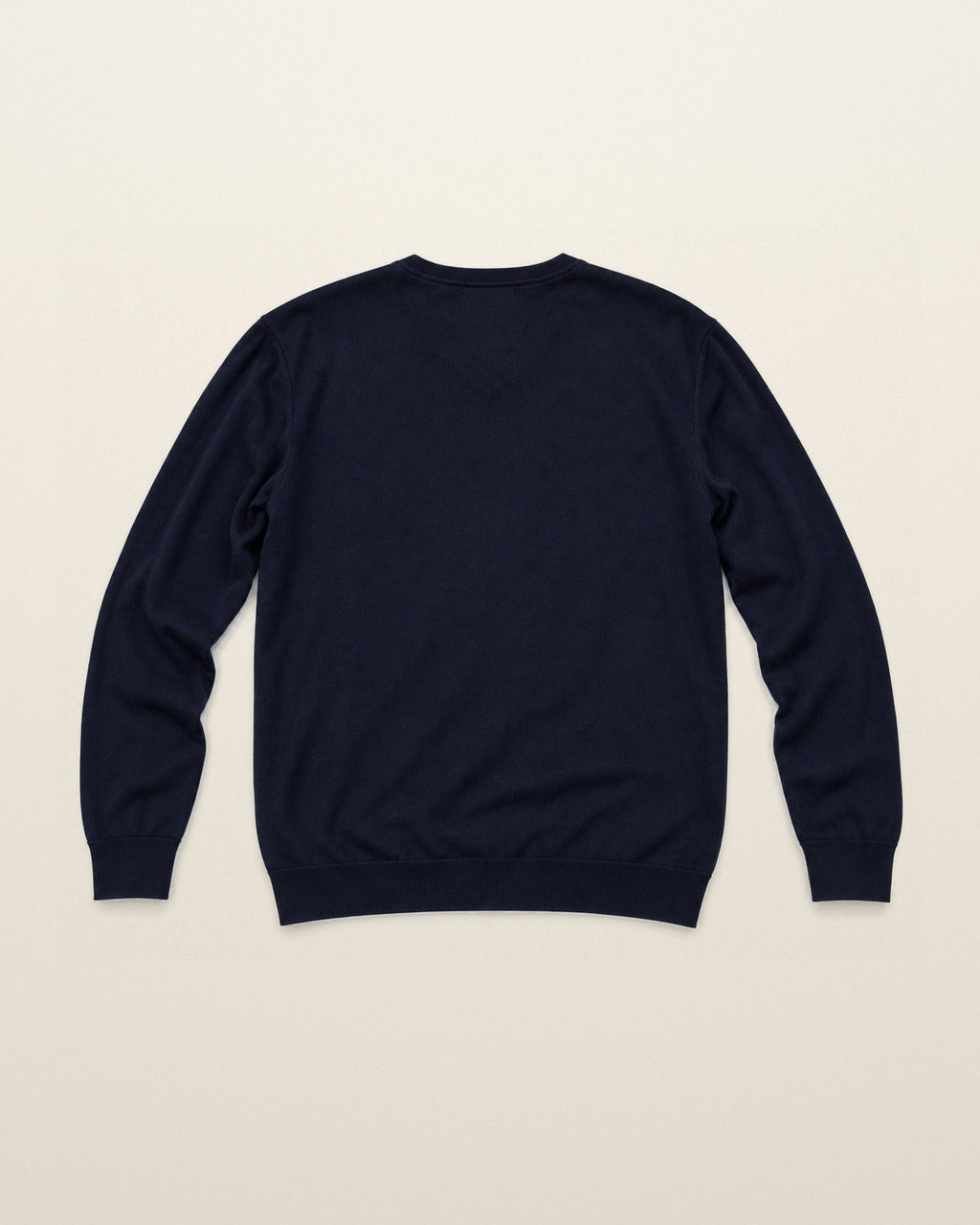 Ralph Lauren Pullover mit V-Ausschnitt in Navy, Größe M – Rückansicht