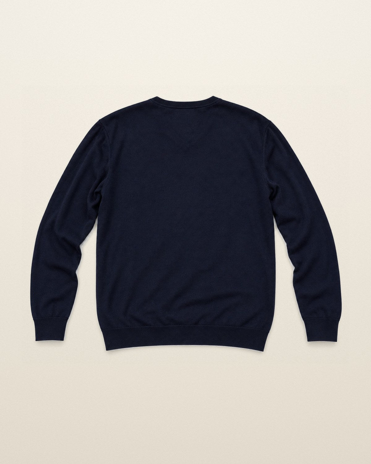 Ralph Lauren Pullover mit V-Ausschnitt in Navy, Größe M – Rückansicht