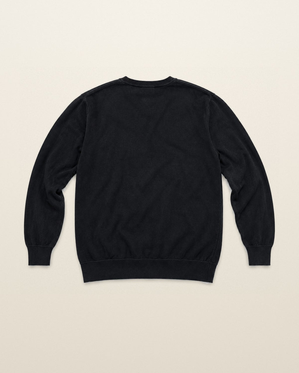 Ralph Lauren Pullover mit V-Ausschnitt in Schwarz, Größe M – Rückansicht