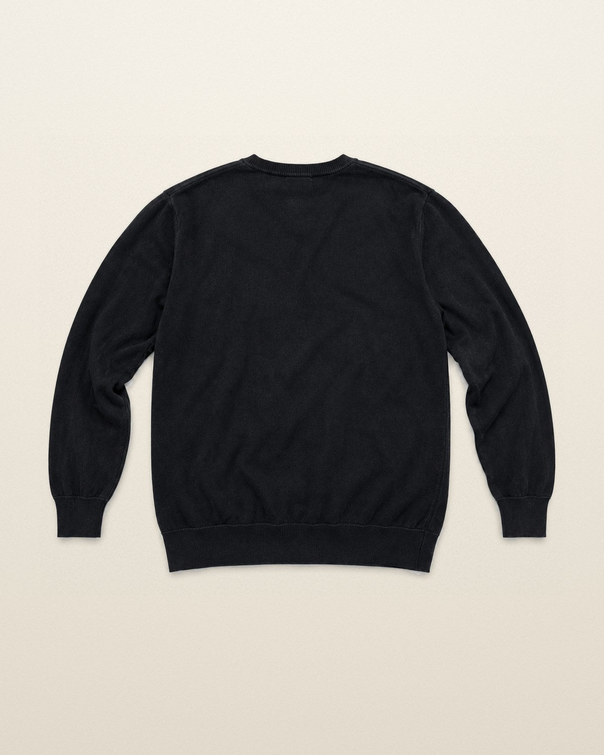 Ralph Lauren Pullover mit V-Ausschnitt in Schwarz, Größe M – Rückansicht