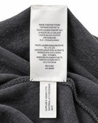 Ralph Lauren Rugby-Polo in Dunkelgrau, Größe M – Pflege- und Materialetikett