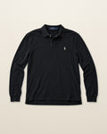 Ralph Lauren Rugby-Polo in Schwarz, Größe M – Vorderansicht