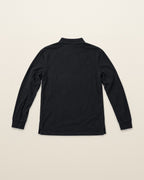 Ralph Lauren Rugby-Polo in Schwarz, Größe M – Rückansicht